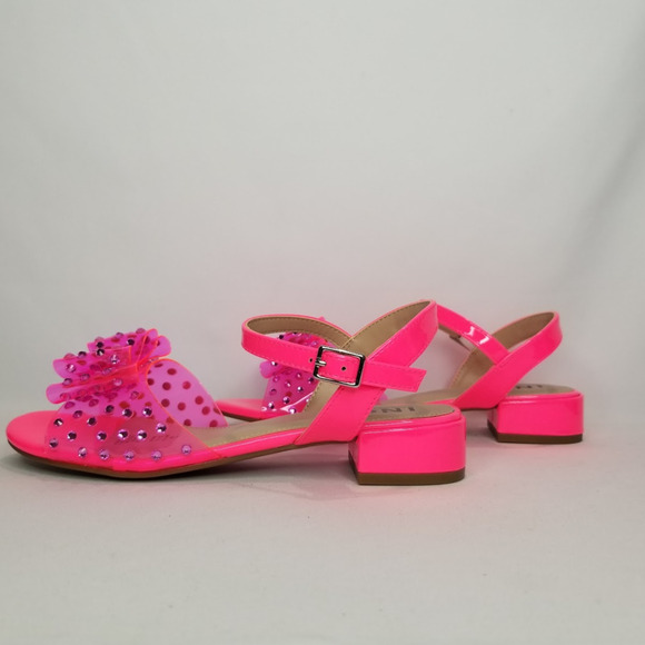 INC International Concepts Big Girls Vida Round Toe Dress Sandal Size 3 Pink NWT - Picture 3 of 9
